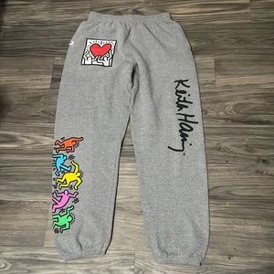Keith Haring baggy Sweatpants